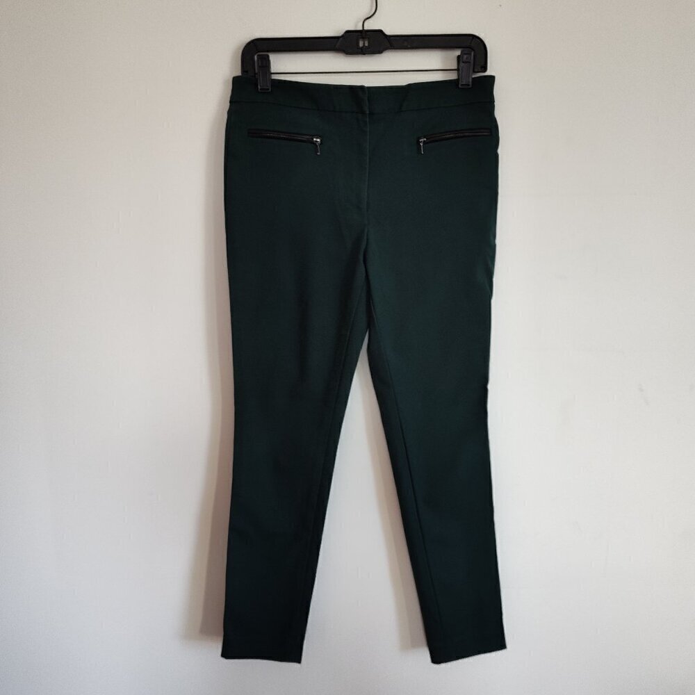 Ladies SZ 6 Club Monaco Green Skinny Pant